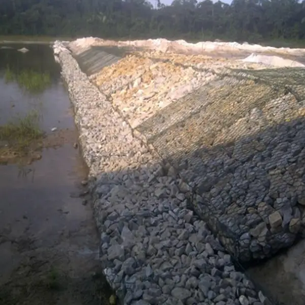 Polage Infravest GABION BOXES AND MATTRESSES FOR SHORELINE PROTECTION/RETAINING WALLING