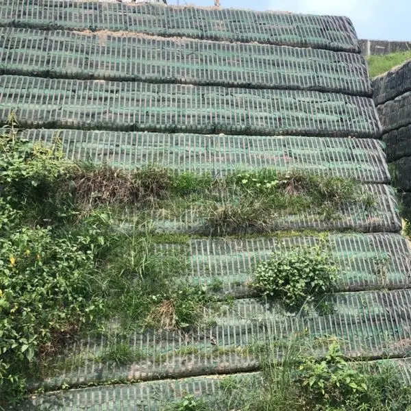 Polage Infravest Grid multi filament geosynthetic in embankment construction
